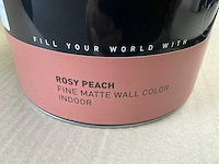 Col.r prfct wall perziek rose matt 2500 ml interieur verf (46x) - afbeelding 4 van  5