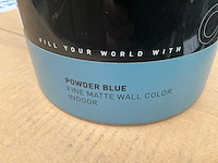 Col.r prfct wall poeder blauw matt 2500 ml interieur verf (63x) - afbeelding 4 van  5