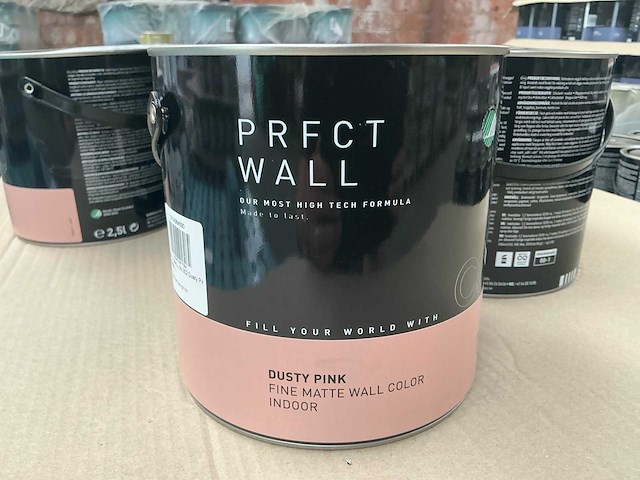 Col.r prfct wall poeder rose matt 2500 ml interieur verf (94x) - afbeelding 1 van  5