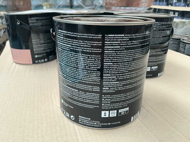 Col.r prfct wall poeder rose matt 2500 ml interieur verf (94x) - afbeelding 2 van  5