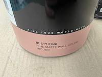 Col.r prfct wall poeder rose matt 2500 ml interieur verf (94x) - afbeelding 4 van  5