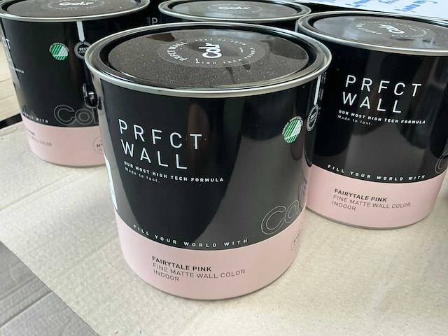 Col.r prfct wall sprookjes rose matt 2500 ml interieur verf (40x) - afbeelding 1 van  5