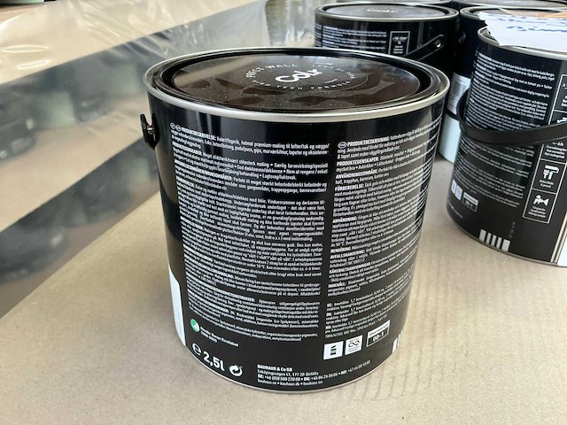 Col.r prfct wall steen grijs matt 2500 ml interieur verf (64x) - afbeelding 2 van  4