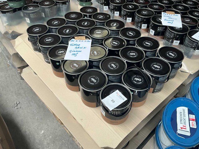 Col.r prfct wall toffee bruin matt 2500 ml interieur verf (80x) - afbeelding 5 van  5