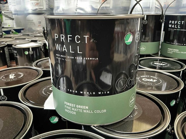 Col.r prfct wall woud groen matt 2500 ml interieur verf (84x) - afbeelding 1 van  5