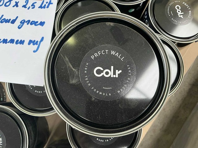 Col.r prfct wall woud groen matt 2500 ml interieur verf (84x) - afbeelding 3 van  5