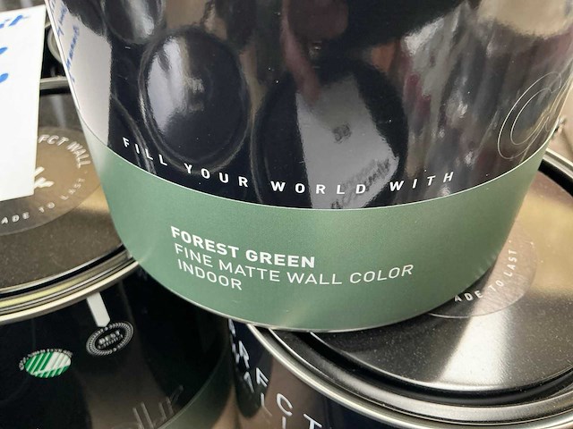 Col.r prfct wall woud groen matt 2500 ml interieur verf (88x) - afbeelding 4 van  5