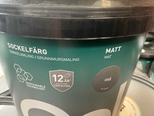 Col.r utomhus exterieurverf grijs matt 3000 ml (72x) - afbeelding 3 van  5