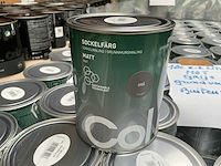Col.r utomhus grijs mat 1000 ml exterieurverf (180x) - afbeelding 1 van  5