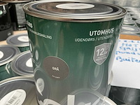 Col.r utomhus grijs mat 1000 ml exterieurverf (180x) - afbeelding 3 van  5