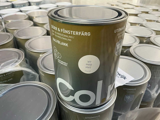 Col.r wit 1000ml buiten verf (216x) - afbeelding 1 van  3