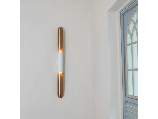 Colta eenwandige lamp 60cm - wit - afbeelding 1 van  2