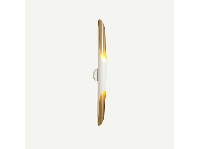 Colta eenwandige lamp 60cm - wit - afbeelding 2 van  2