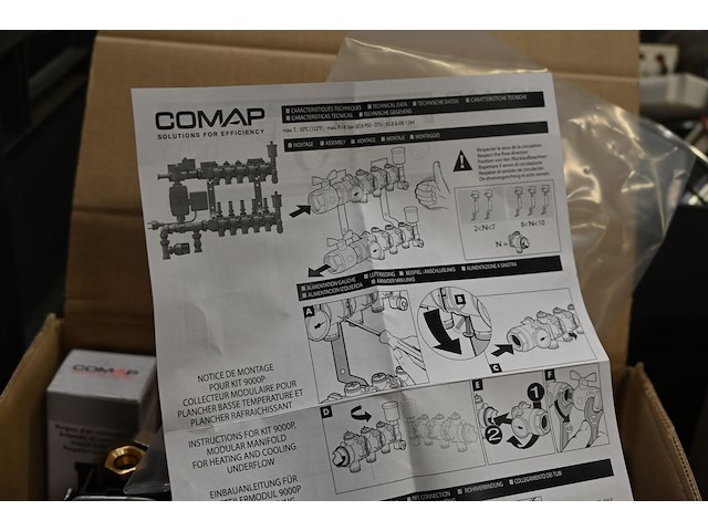 Comap verdeler kit 9000p - afbeelding 3 van  4