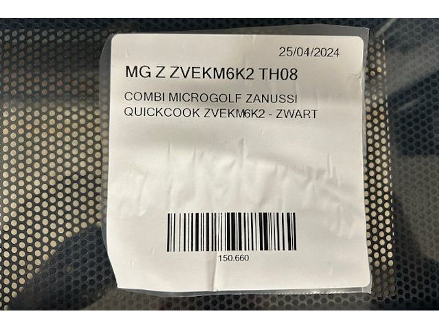 Combi microgolf zanussi - afbeelding 8 van  8
