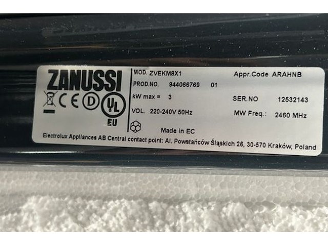 Combi oven zanussi - afbeelding 5 van  6