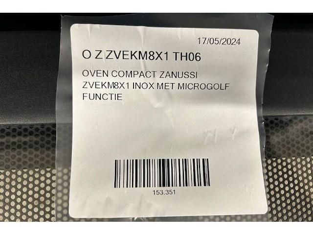 Combi oven zanussi - afbeelding 6 van  6