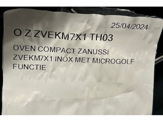 Combi oven zanussi - afbeelding 8 van  8