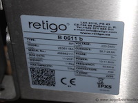 Combi-steamer, retigo, b 0611 b vision, 10-11, 8kw, 3-fase, bouwjaar 11/2021, werking niet gekend - afbeelding 5 van  5