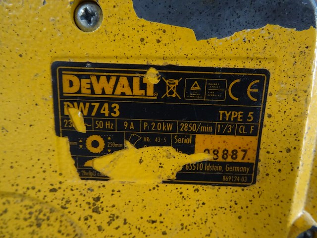 Combi-verstekzaag dewalt - afbeelding 4 van  4