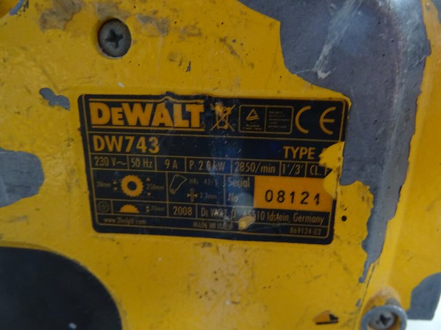 Combi-verstekzaag dewalt - afbeelding 5 van  5