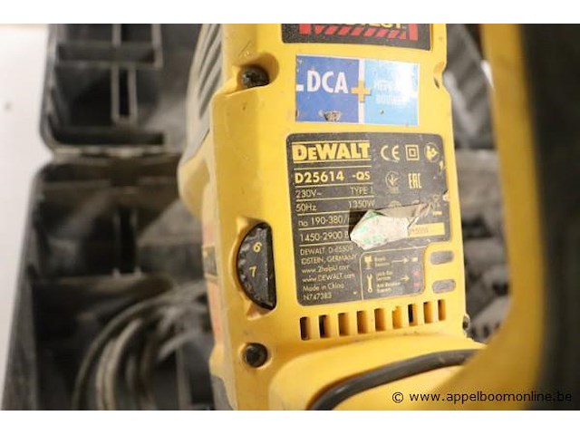 Combihame dewalt d25614-qs - afbeelding 2 van  3