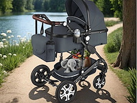 Combinatiekinderwagen antracietgrijs - afbeelding 1 van  8