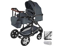 Combinatiekinderwagen antracietgrijs - afbeelding 2 van  8