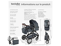 Combinatiekinderwagen antracietgrijs - afbeelding 6 van  8