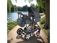 Combinatiekinderwagen antracietgrijs - afbeelding 7 van  8