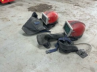Combinatielot 2 straalhelmen met luchttoevoer (2x)