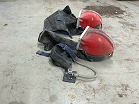 Combinatielot 2 straalhelmen met luchttoevoer (2x) - afbeelding 3 van  10