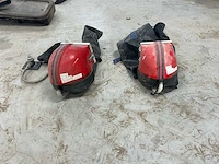 Combinatielot 2 straalhelmen met luchttoevoer (2x) - afbeelding 5 van  10