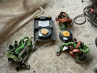 Combinatielot valbeveiliging met veiligheidsharnassen en valstopapparaten