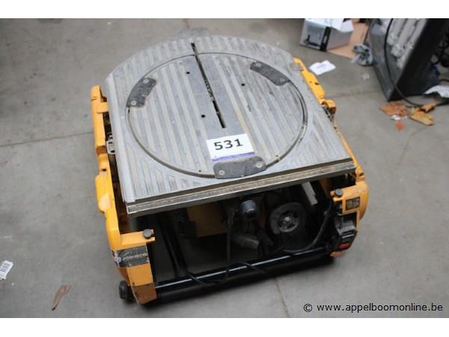 Combinatiezaag dewalt d27107-qs, 2000w, werking niet gekend - afbeelding 1 van  4