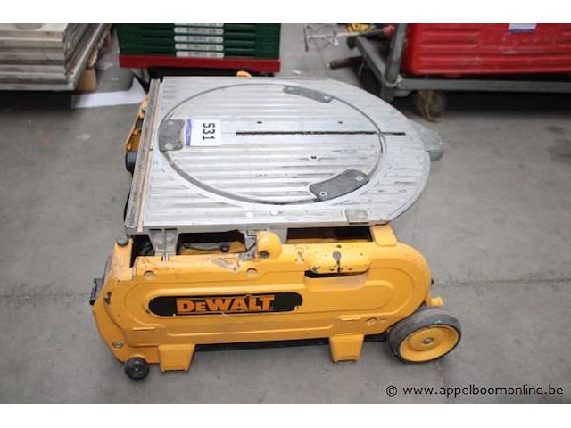 Combinatiezaag dewalt d27107-qs, 2000w, werking niet gekend - afbeelding 2 van  4