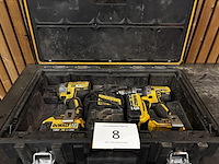 Combiset accu slagschroevendraaier en schroefmachine dewalt