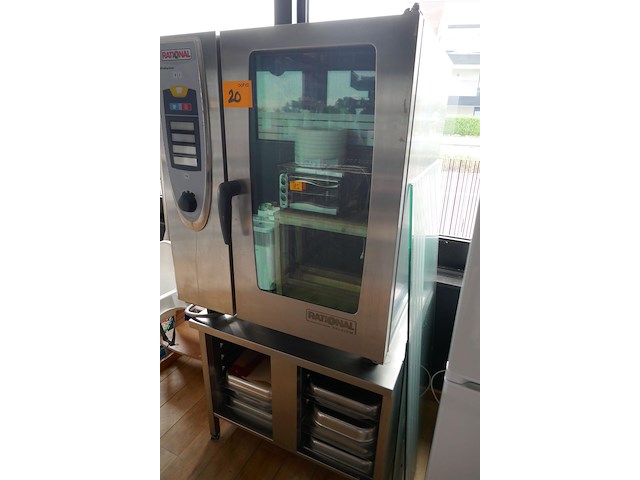 Combisteamer rational + onderstel - afbeelding 1 van  7