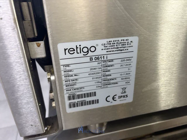 Combisteamer retigo b 0611 i - afbeelding 2 van  5