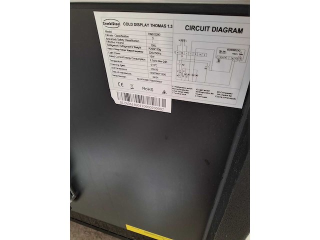 Combisteel - 2024 - koelvitrine - afbeelding 3 van  3