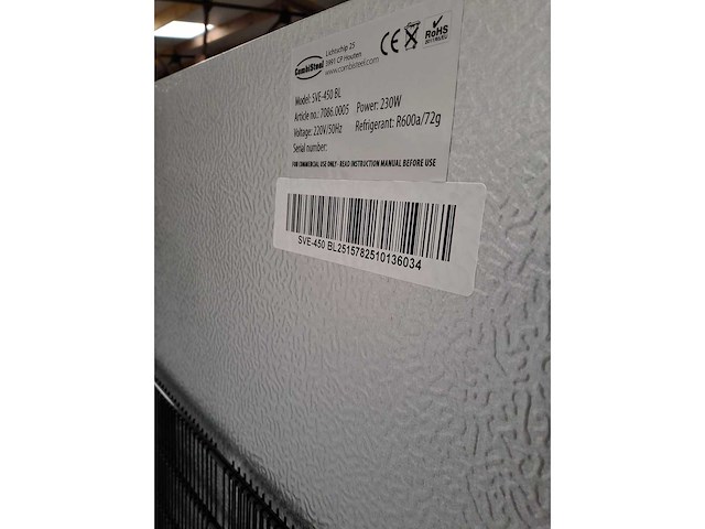 Combisteel - 2025 - koelvitrine - afbeelding 2 van  2