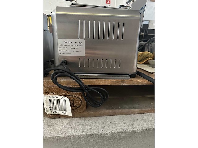 Combisteel - 7455.1635 broodrooster - afbeelding 1 van  1