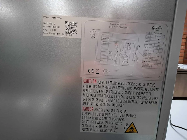 Combisteel - 7950.5140 - vriezer - afbeelding 8 van  8