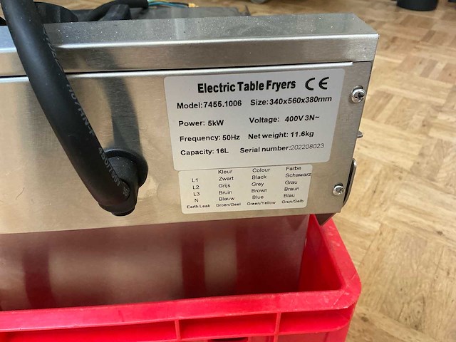 Combisteel 7455.1006 friteuse - afbeelding 6 van  6