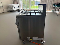 Combisteel dubbele gasfriteuse friteuse op gas - afbeelding 4 van  11
