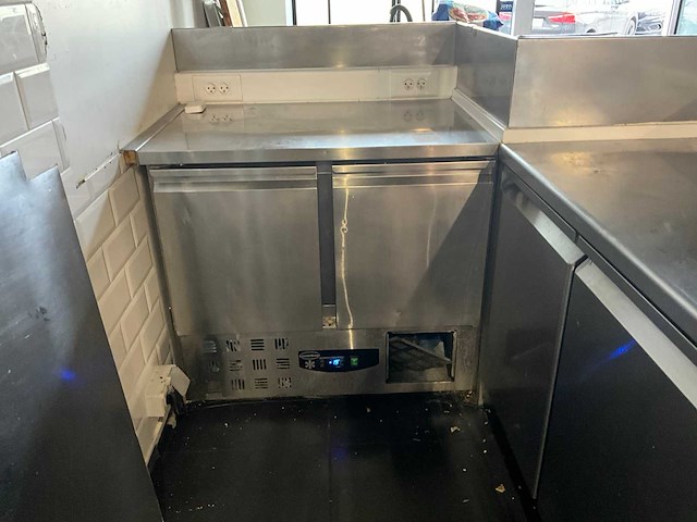 Combisteel koelwerkbank rvs diepvries - afbeelding 1 van  3