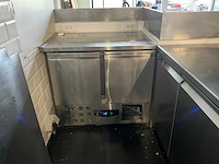 Combisteel koelwerkbank rvs diepvries - afbeelding 1 van  3