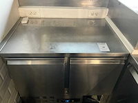 Combisteel koelwerkbank rvs diepvries - afbeelding 2 van  3