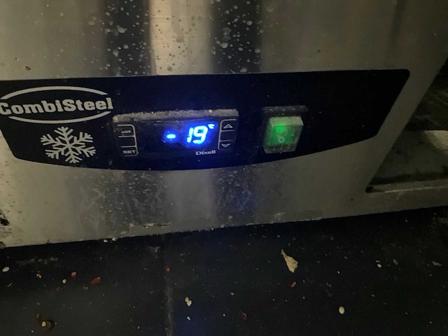 Combisteel koelwerkbank rvs diepvries - afbeelding 3 van  3