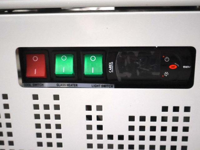Combisteel vitrinediepvries 3deurs - afbeelding 3 van  5